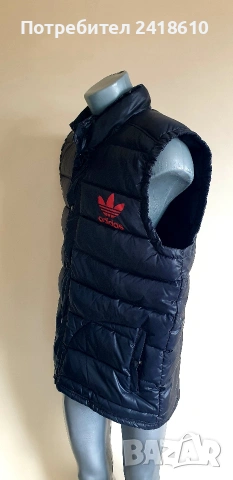 Adidas Originals Motorcycle Vest Mens Size XL / 2XL ОРИГИНАЛ Мъжки Пухен Елек!, снимка 13 - Спортни дрехи, екипи - 53440632