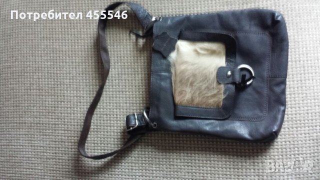 чанта от естествена биволска ръчна изработка тосканска кожа.unisex , снимка 3 - Чанти - 27979920