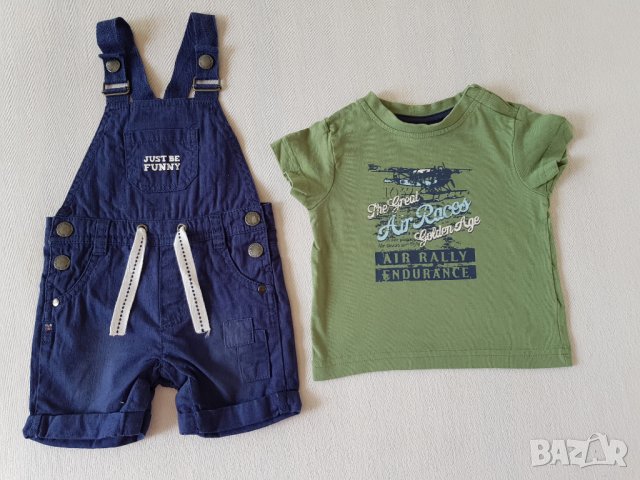 Тениска за бебе 3-6 месеца, снимка 1 - Комплекти за бебе - 27917942