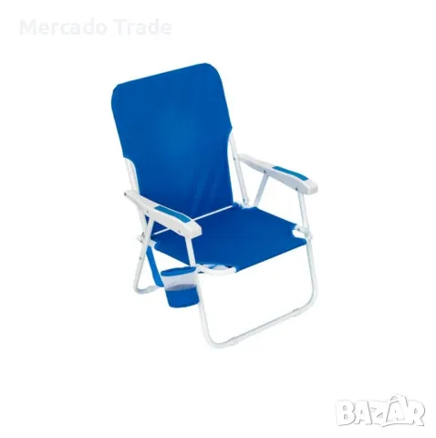 Стол за къмпинг Mercado Trade, Сгъваем, Син, снимка 3 - Къмпинг мебели - 40512372