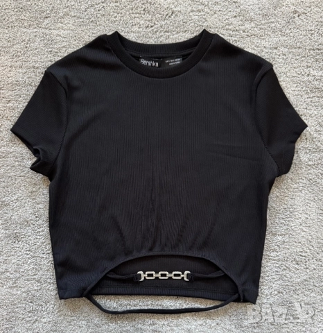 Дънки и блузка Bershka, снимка 2 - Дънки - 52415645