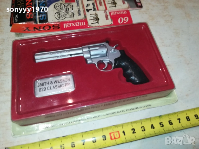 нов метален пистолет за колекция 0909251658, снимка 5 - Колекции - 51656368