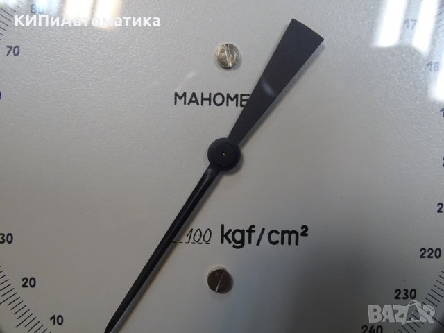 образцов манoметър 11203 100 kgf/cm2 Ø160 mm, снимка 4 - Други машини и части - 35033687