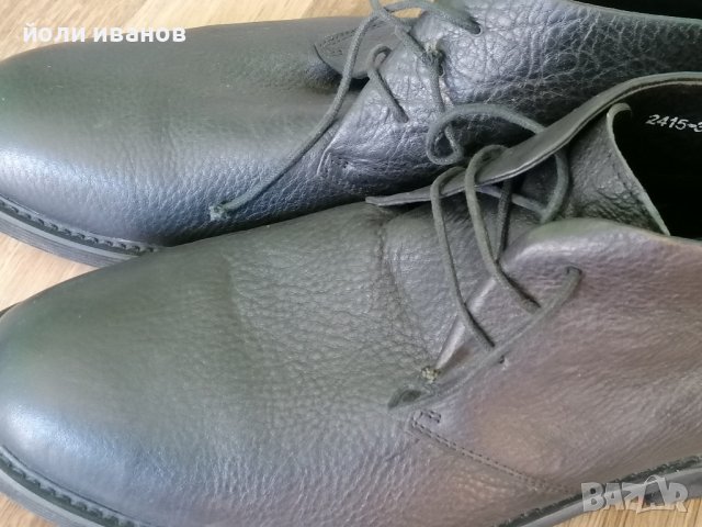 Хъш Пъпис,маркови кожени обувки 44 номер, снимка 6 - Ежедневни обувки - 38263154