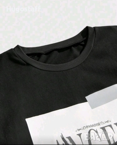 Нова двоен ръкав лепенки тениска блуза фланелка т шърт ангел Хл , снимка 10 - Тениски - 51767050