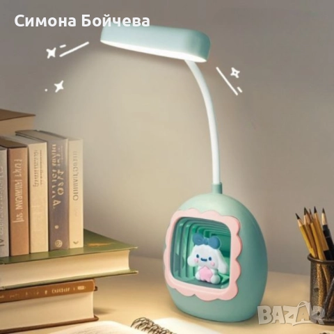 Детска LED настолна лампа с фигурки – забавна светлина за мечтатели, снимка 6 - Други - 52806482