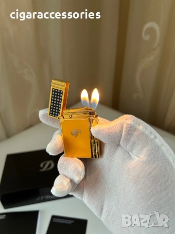 Запалка S.T. Dupont Cohiba Gatsby (2003) – 2 пламъка, снимка 2 - Запалки - 53047548
