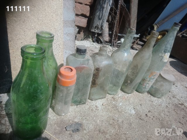 Стари стъклени шишета, снимка 4 - Колекции - 33198129