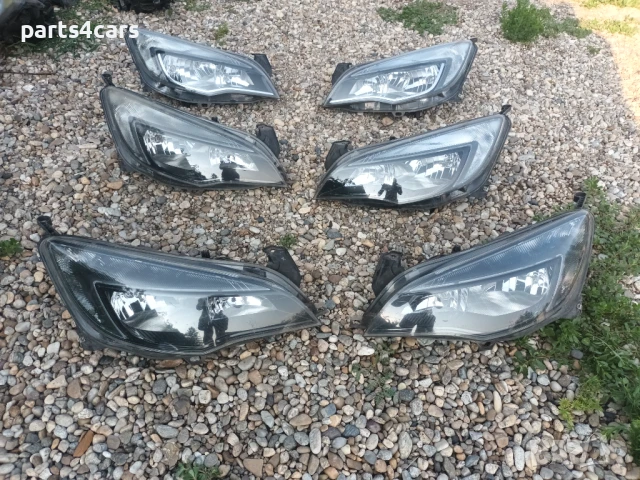 ляв и десен черен фар за опел астра ж 2009 - 2015 OPEL ASTRA J 