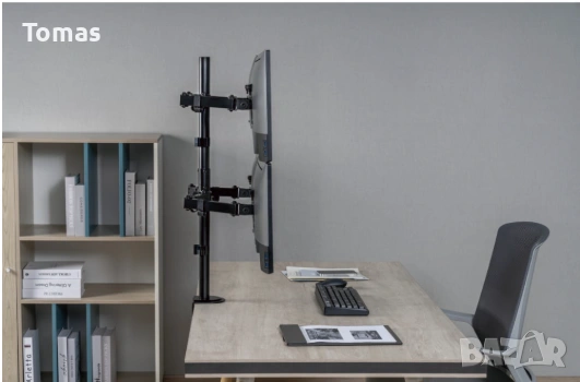 Стойка за 4 монитора, снимка 4 - Други - 53536531