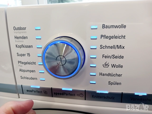 Инверторна пералня  SIEMENS IQ 800 Edition - 8 кг, снимка 6 - Перални - 53430407