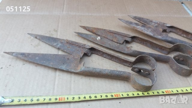 лот от 3 броя ножици за стригане на овце , снимка 4 - Антикварни и старинни предмети - 38573507