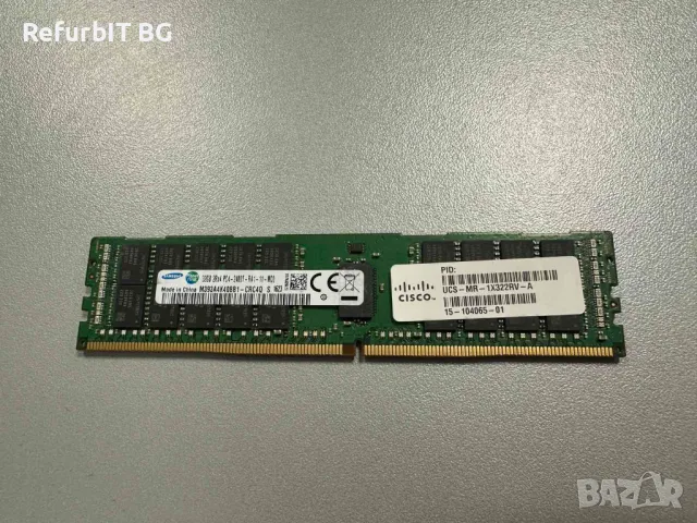 32GB DDR4-ECC 2400 RDIMM RAM Samsung , SKhynix , Micron, снимка 1 - RAM памет - 47464595