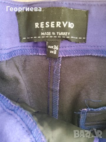 Виолетов панталон тип пурети, снимка 4 - Панталони - 38500393