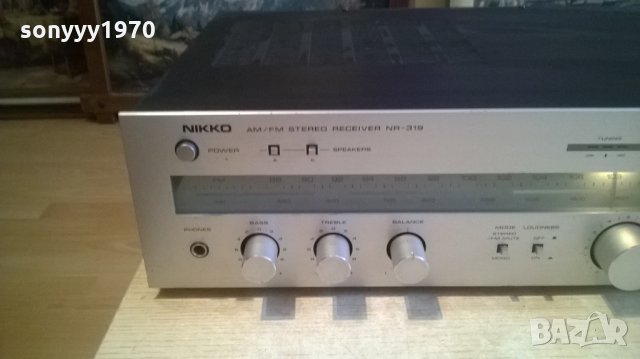 nikko nr-319 stereo receiver-made in japan-внос германия, снимка 10 - Ресийвъри, усилватели, смесителни пултове - 28118987