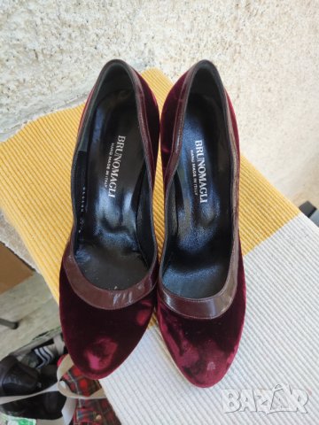 Дизайнерски обувки Bruno Magli, снимка 3 - Дамски обувки на ток - 43698436