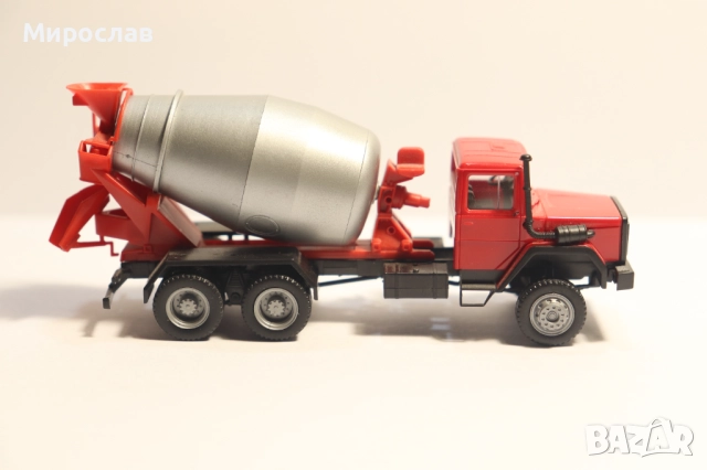 HERPA H0 1/87 IVECO БЕТОНОВОЗ МИКСЕР КАМИОН МОДЕЛ, снимка 5 - Колекции - 52354488