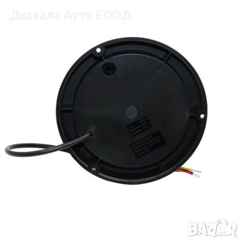 Оранжев flash ЛЕД LED буркан блиц маяк с 16 диода и 6 функции 12-24V, снимка 4 - Аксесоари и консумативи - 43776573