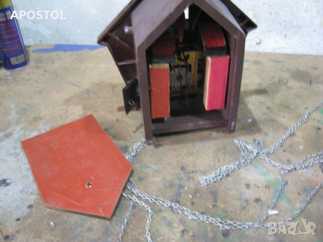 Часовник с кукувица , снимка 3 - Антикварни и старинни предмети - 40803090