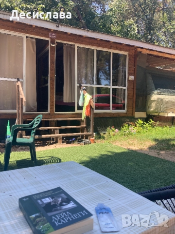 Каравана под наем – къмпинг “4 сезона”, Градина, Черноморец, снимка 6 - Каравани под наем - 52288045