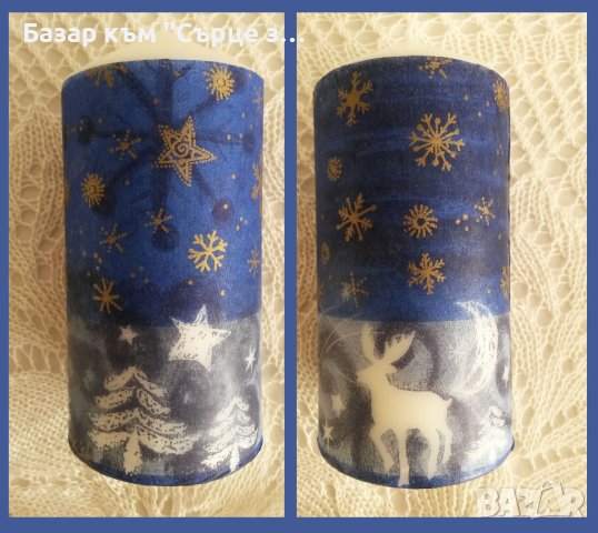 Свещи, текстилни коледни подложки за чаши Котка, лъжички лапи, чаши, снимка 7 - Други - 43151299
