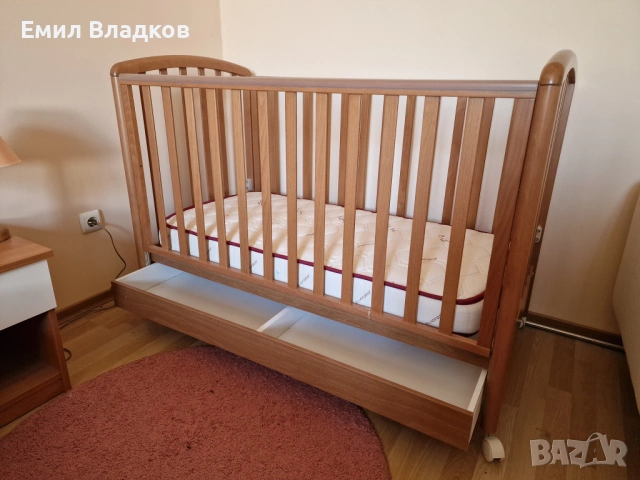 Чудесна италианска кошарка с нов луксозен матрак