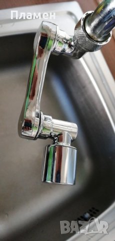Универсален накрайник 1080 градуса, смесител, чешма, баня,кухня,кран удължител , снимка 6 - Аксесоари за кухня - 39786636