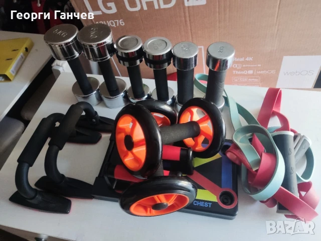 Комплект гири 2, 3, 5 кг., снимка 3 - Фитнес уреди - 51211108