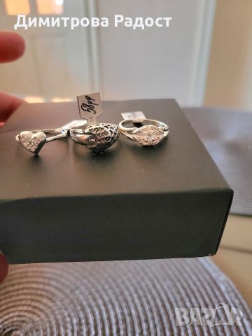 Дамски сребърни пръстени. Състояние ново. Проба 925. , снимка 3 - Пръстени - 39223200