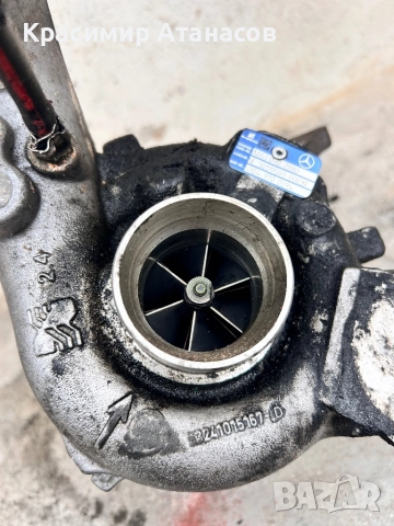 A6510902880.Турбо за Мерцедес Ц-класа W204., снимка 4 - Части - 52869040