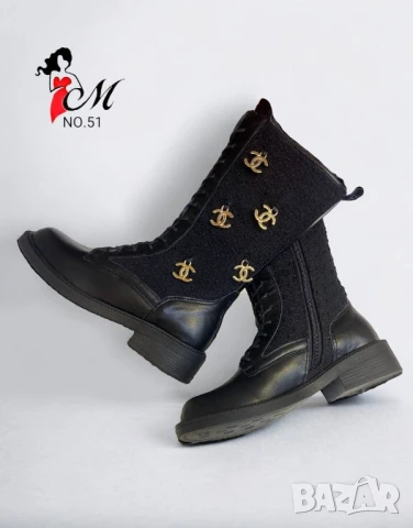 дамски ботуши chanel , снимка 4 - Дамски ботуши - 51395119