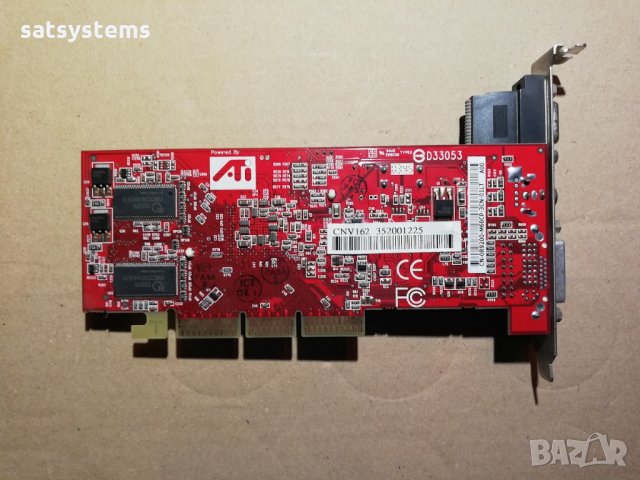 Видео карта ATi Radeon Canyon R9200 LE 128MB DDR 64bit AGP, снимка 7 - Видеокарти - 34805828