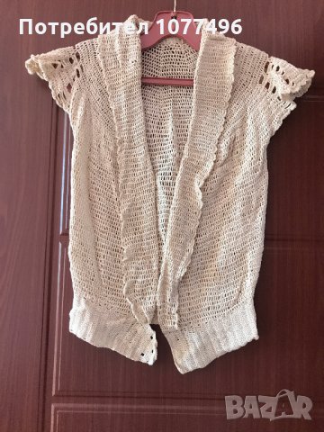 Летни Блузи без ръкав плетени на една кука тип дантела Топ, снимка 2 - Корсети, бюстиета, топове - 33602446