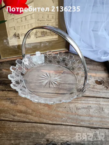 Сервиз кристал и сребро, снимка 14 - Сервизи - 49902376