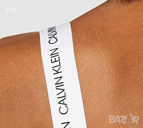 Ново горнище на бански костюм CALVIN KLEIN червено, размер  L, снимка 4 - Корсети, бюстиета, топове - 32669599