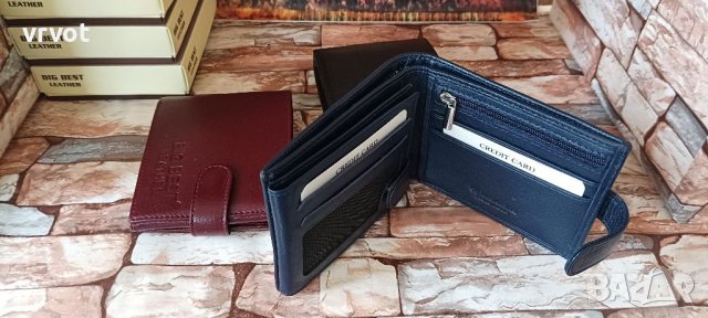 Луксозен портфейл от висококачествена естествена кожа -  Big Best Leather, снимка 4 - Портфейли, портмонета - 40274474