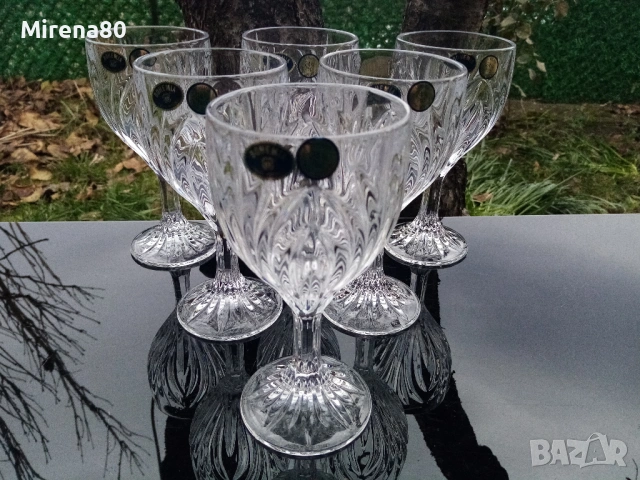 * Bohemia * - кристален сервиз за вино - НОВ !