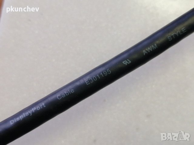 кабел mini DisplayPort към DP. , снимка 3 - Кабели и адаптери - 43029164