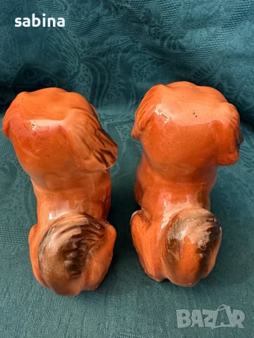 Статуетка Пекинез, ЛФЗ Ломоносов, СССР, снимка 6 - Други ценни предмети - 52974621