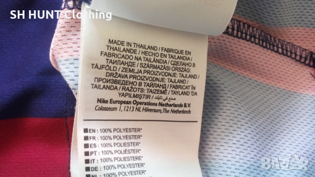 NIKE MESSI FC BARCELONA Kids Football T-Shirt размер 7-8 години / 122-128 см детска тениска 35-59, снимка 12 - Детски тениски и потници - 53210335