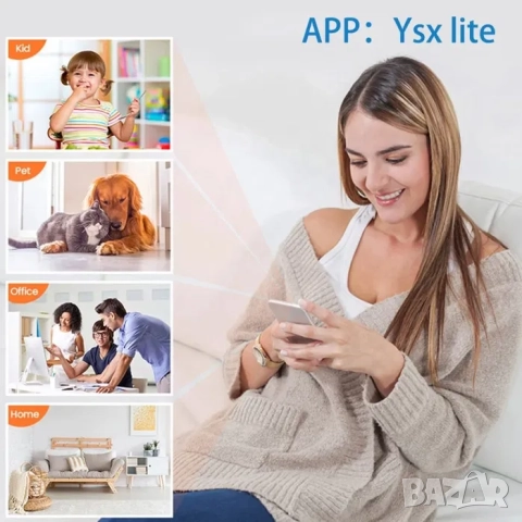 Мини камера за наблюдение WIFI 4K FULL HD, видеонаблюдение, мини камера, снимка 6 - HD камери - 52164034