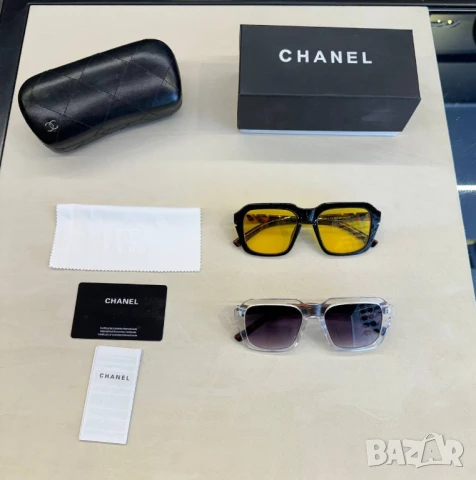 очила с калъф, кутия и ув защита chanel, снимка 5 - Слънчеви и диоптрични очила - 51303470
