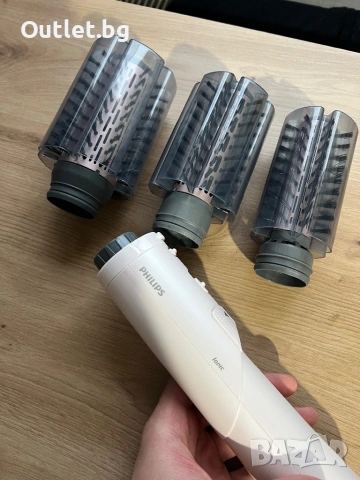 Въздушна четка за коса Philips (Air Styler / Rotating Air Brush) - Нова, снимка 2 - Аксесоари за коса - 53572156