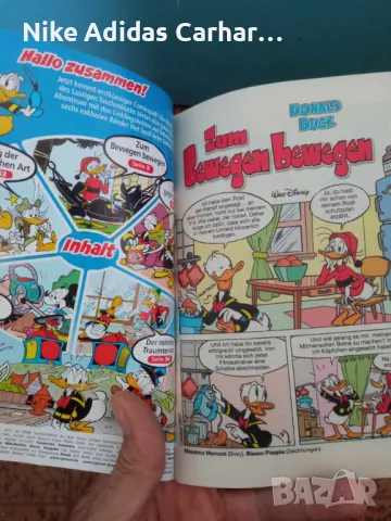 Истинска класика: колекционерско немско издание ''Доналд Дък'' повод 50-годишнина. Отлично състояние, снимка 4 - Детски книжки - 49001617