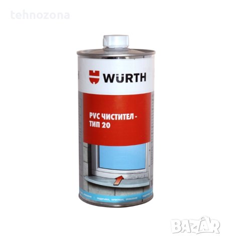 Чистител за PVC профили тип 20, Wurt 1л., снимка 1 - Железария - 43074794