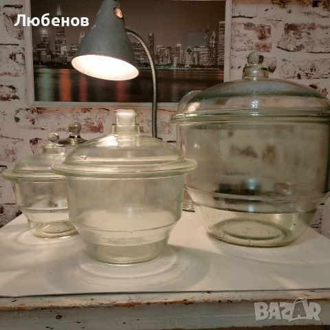 Ексикатори и камбани , колби 4 и 6 литра, снимка 10 - Лаборатория - 52997046