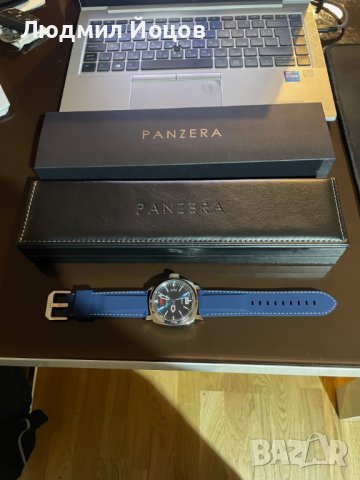 Мъжки часовник Panzera Aquamarine 45 НОВ - 1195.00 лв., снимка 6 - Мъжки - 43213342