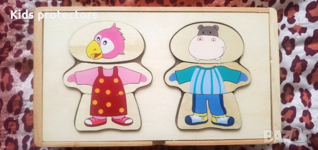 Интересна дървена играчка за деца