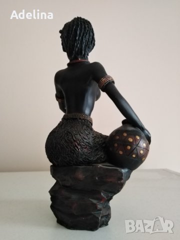 Статуетка от Африка, снимка 2 - Колекции - 43349758