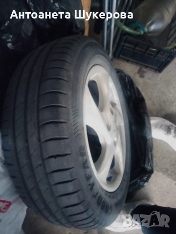 Гуми с джанти за Пежо 206 оригинални 